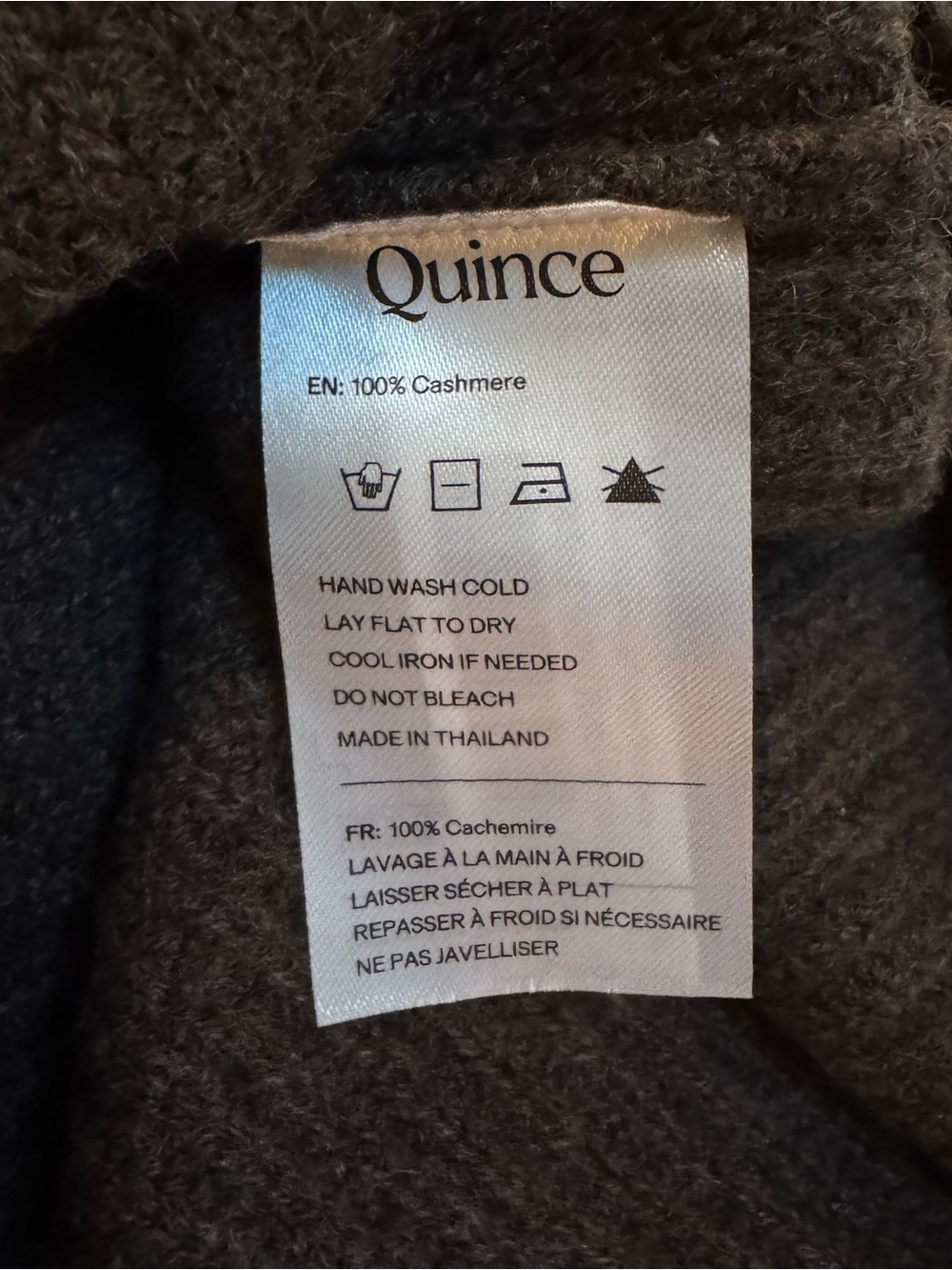 Quince | Mongolian Cashmere Fisherman Boxy
Cropped Cardigan Sweater - Picture 10 of 11